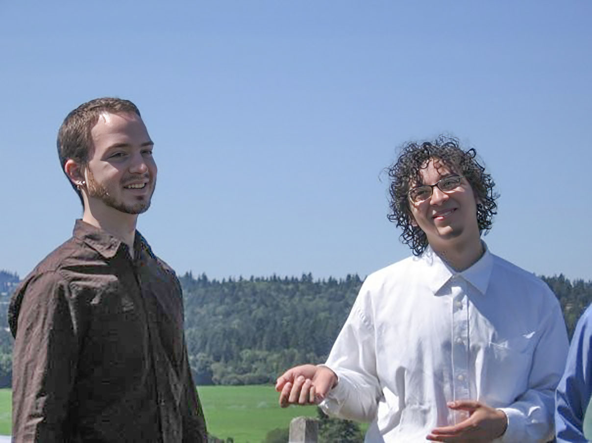 Alex and cousin Leif and Becky's Wedding